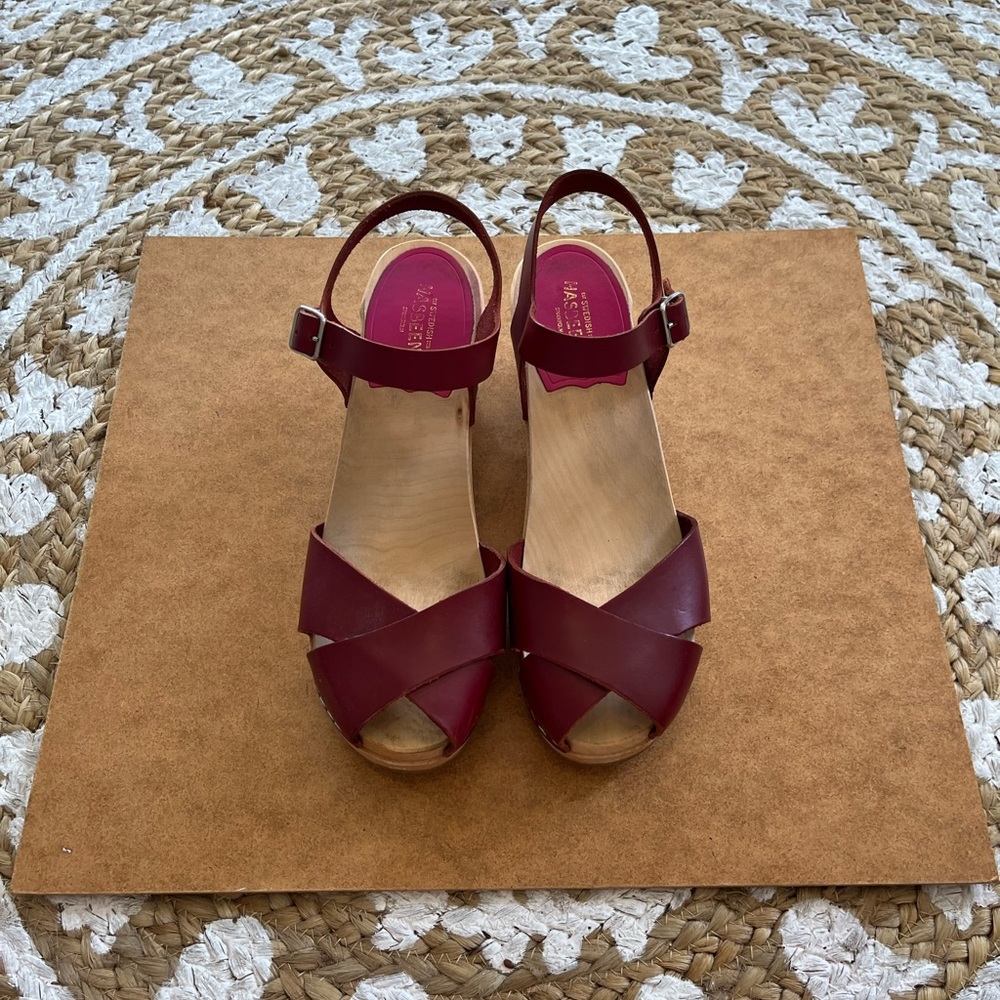 Swedish Hasbeens Mirja low size 36